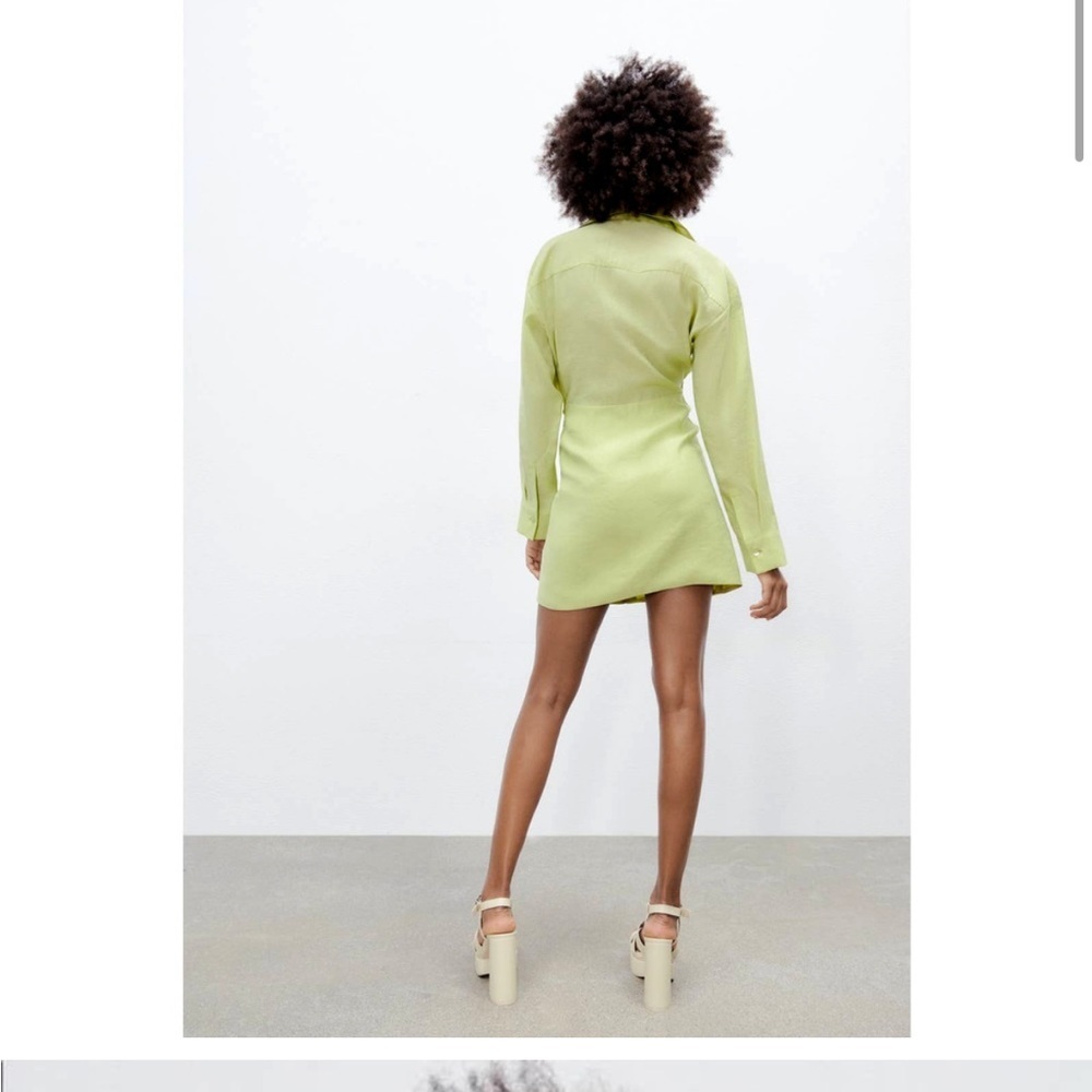 Zara draped dress - Picture 6 of 7